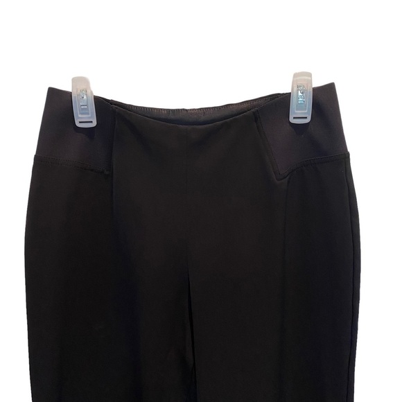 Kim Rogers women’s size 10 short pull-on pants Black comfort work office - Picture 1 of 5